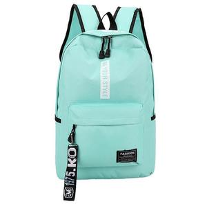 กระเป๋าเป้สะพายหลังนักเรียนมัธยมต้นและมัธยมปลาย สำหรับเด็กผู้หญิงและเด็กผู้ชาย สีลูกกวาด - Product Image 4