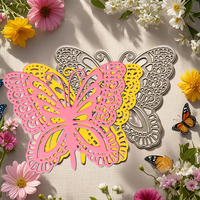 Troqueles de Corte de Metal, Modelo de Mariposa de Metal para Manualidades, para Tarjetas, Técnicas Mixtas