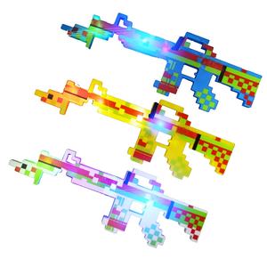 Clignotant Pixel <span class=keywords><strong>Blaster</strong></span> Pistolet LED Allument Jouet Pixel Mosaïque pistolet - Product Image 1
