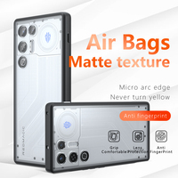 Coque de téléphone mate antichoc pour Redmagic 11 10 9 8 Air Pro 11S 9S 8S pour ROG, coque arrière en PC rigide transparente en TPU, protection intégrale