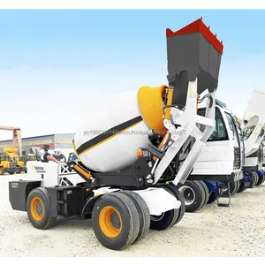 Self Loading Concrete Transit Mixer Ready Mix Cement Truck Mixer Price In Cambodia