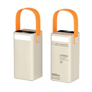 Batterie Externe Portable Haute Capacité 50000mAh 100W 22.5W à Double Sortie Type-C pour Camping et Ordinateur Portable avec Lumière LED - Offre Spéciale - Product Image 5