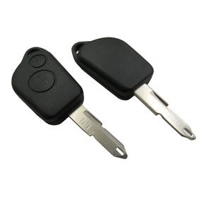 Haute qualité bon prix p-eugeot <span class=keywords><strong>206</strong></span> 2 boutons <span class=keywords><strong>coque</strong></span> de <span class=keywords><strong>clé</strong></span> à distance Fob Case pas de lumière avec lame NE72 - Product Image 1