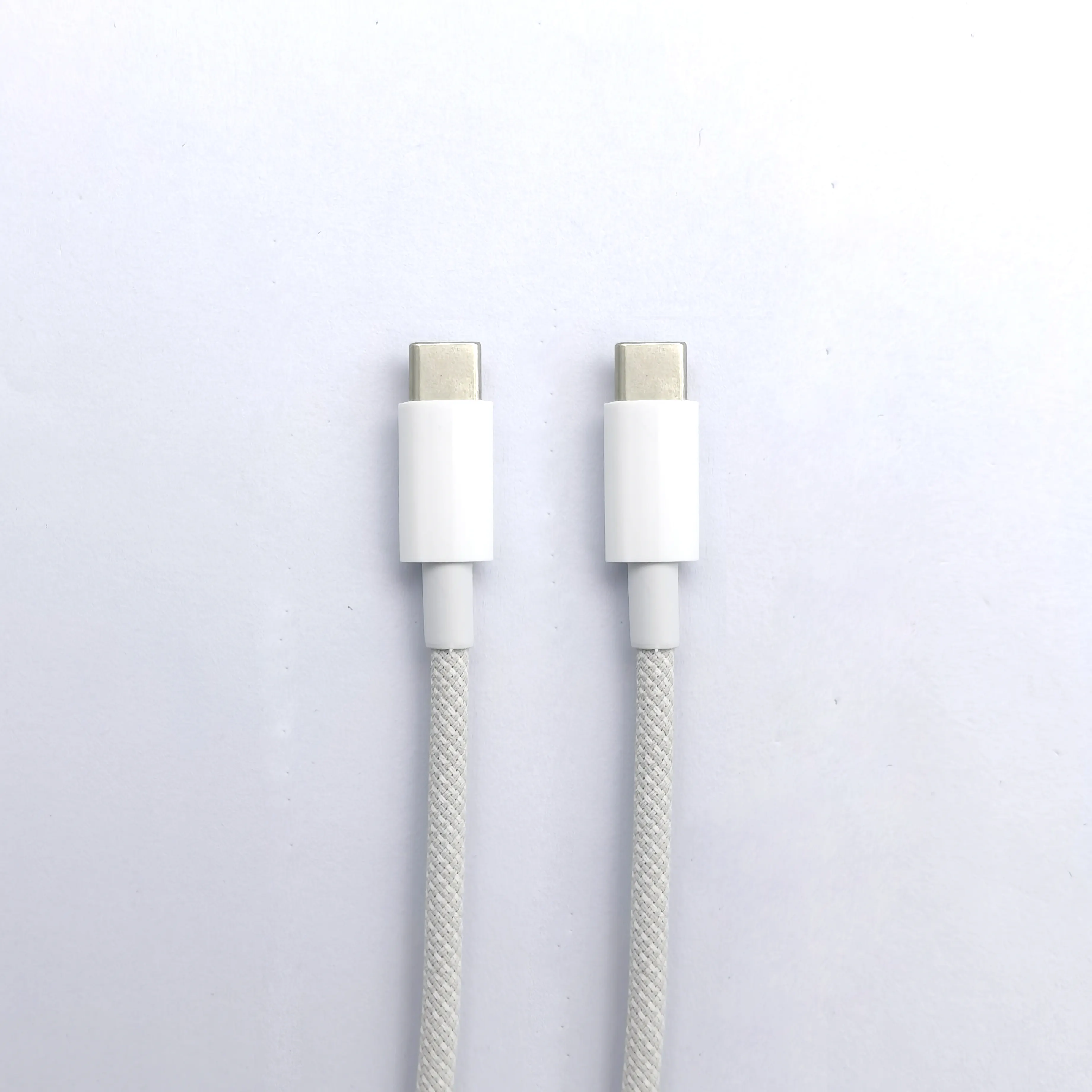 ABS Shell 100W Braided USB C to USB C Charging Cable with Emarker