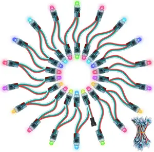 Connecteurs régulés 12v Full Colors rgb ws2811 string led pixel light
