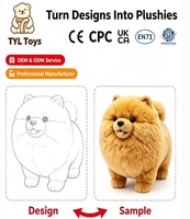 Peluche personnalisée chat noir gothique, jouet en peluche doux, rembourré en coton PP, cadeau pour fans