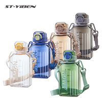 Bouteille d'eau personnalisée pour le cyclisme et la gym, bouteille d'eau à dégradé de couleur