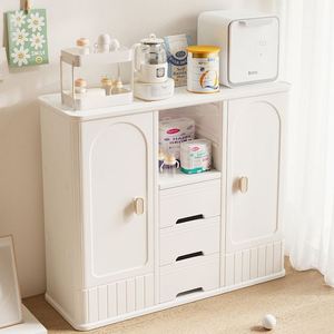 Cómoda de Plástico Personalizada con Cajones, Muebles Infantiles para Almacenamiento de Juguetes, Armario Esquinero y Gabinetes para Guardería y Niños - Product Image 1
