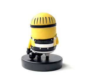 Figura Coleccionable de PVC del Personaje <span class=keywords><strong>Stuart</strong></span> de la Película Popular Despicable Me, Vestido de Prisionero - Product Image 4