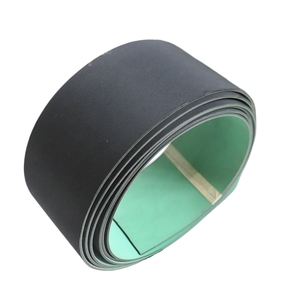 Correa de poliamida plana de transmisión de alta velocidad Negro y verde Propiedad estable Personalizable Soporte OEM Industria textil de corte - Product Image 4