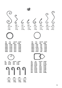 Pièces détachées <span class=keywords><strong>en</strong></span> <span class=keywords><strong>fer</strong></span> <span class=keywords><strong>forgé</strong></span> volute décorative lisse pour balustrade de main courante de clôture de porte - Product Image 2
