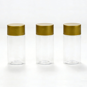 ขวดพลาสติก PET ใสสีขาวปากกว้าง ขนาด 30 กรัม ฝาเกลียว สำหรับบรรจุอาหาร เกรดสำหรับอาหาร ใช้ได้กับครีมบำรุงผิว สลัด น้ำตาล ลูกอม - Product Image 3