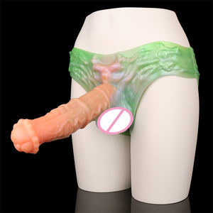 2025 Новый 7,5 фаллоимитатор с ремешком на полых штанах, эластичные секс-игрушки для женщин, лесбийских тренировок - Product Image 5