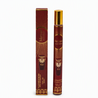 Support de Présentation en Cristal pour Vaporisateur de Parfum Homme & Femme, Bourgogne Foncé, pour Réception de Banquet Masqué, Durable
