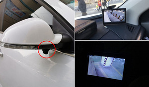 Einstellbarer Winkel Fahrzeug Blind Spot Monitor Kamera Versteckte Seite Rückansicht Parken Fabrik Großhandel Keine Bohrung Installation - Product Image 5