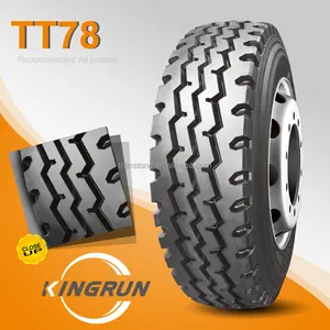 13R22.5 18PR TT78 Kingrun marka yeni kamyon lastikleri