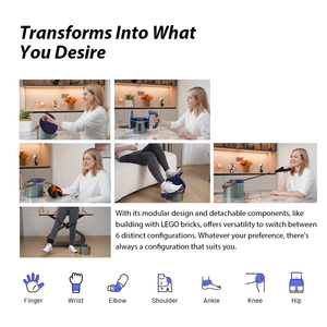 Xách tay điện mini cánh tay tập thể dục xe đạp đạp seniors' phòng tập thể dục bước cho chân Workout cơ giới thu nhỏ Exerciser - Product Image 4