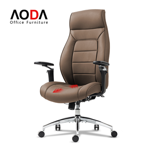 Chaise de bureau ergonomique de luxe personnalisée avec accoudoirs 5D, mobilier de bureau, chaise de direction en cuir, chaise d'ordinateur de bureau - Product Image 1