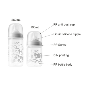 Set Regalo per Neonati 2026 <span class=keywords><strong>ALGO</strong></span> Nuova Collezione 4 Pezzi Set Biberon per Bambini Senza BPA Grado Alimentare - Product Image 5