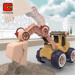 Đồ Chơi Tháo Rời Giáo Dục Xe Tải Xây Dựng Máy Xúc Đồ Chơi Xây Dựng Phương Tiện Kỹ Thuật - Product Image 3