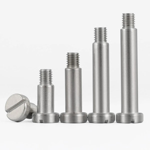 Vis à épaule sans tête fendue M1.5 DIN923, vis à tête cylindrique fendue avec épaule, vis à épaule à filetage partiel - Product Image 3