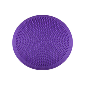 thumbnail image 2 of Inflatable Purple Wobble Cushion Balance Disc Thick Stability Seat Core 2 of 13