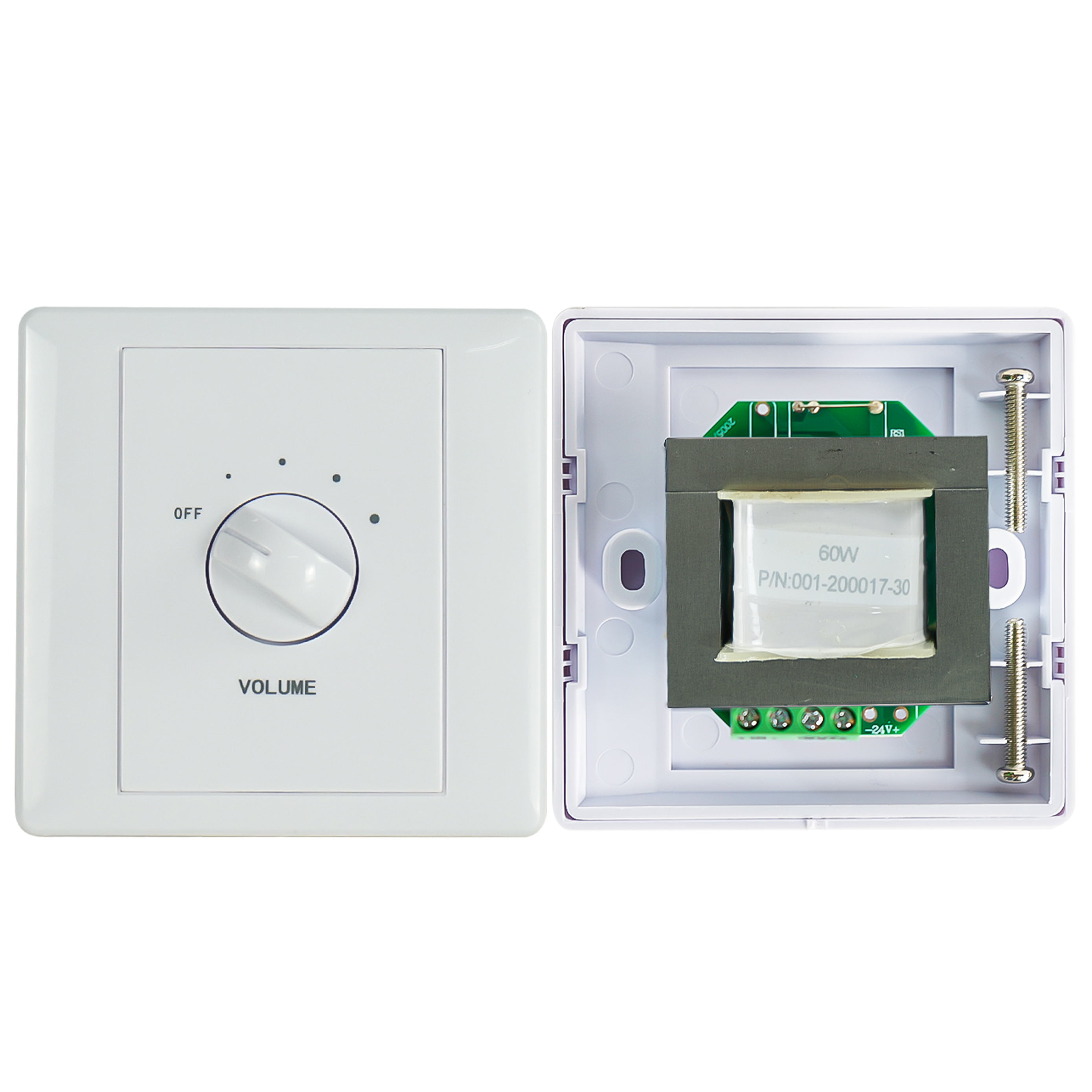 OBT-1060 4 Steps Audio <strong>Creative</strong> in Wall <strong>Speaker</strong> 60 Watts <strong>Volume</strong> <strong>Controller</strong> for <strong>Speaker</strong>