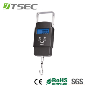 Vente chaude <span class=keywords><strong>Yowu</strong></span> 50kg Numérique Suspendu Voyage Poids Bagages Balance Inoxydable Surface Avec 1 Mètre Haute Mesure Douce - Product Image 4