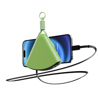 Batterie externe portable haute qualité, grande capacité 10000 mAh, charge rapide PD 22,5 W, câble Type-C rétractable, prise en charge de la charge rapide