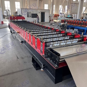 Máquina Formadora de Paneles de Techo de Hierro Fundido Duradera para la Producción de Tejas de Acero con Componentes de Motor y Caja de Cambios - Product Image 2