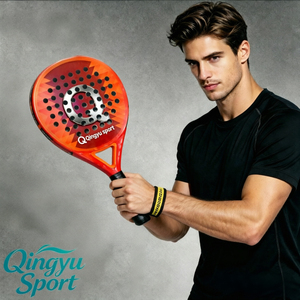 Raqueta de Pádel Profesional de Fibra de Carbono 18K, Diseño Personalizado con Logotipo, Raqueta de Tenis de Playa para Uso Deportivo, Raqueta de Pádel en Stock - Product Image 5
