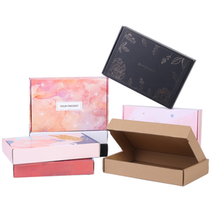 Hộp Chuyển Phát Nhanh Màu Đóng Gói Hộp Ba Lớp In Theo Yêu Cầu Chất Lượng Cao 7 / 9 / 10 / 11/12Inch - Product Image 6