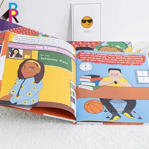 Custom Printing Colorful Design Kids Story Books Activity Educational Enchanted Books For Children