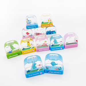 Sello Personalizado con Logotipo, Impermeable, para Niños, con Diseño de Mundo Acuático Brillante, con tu Nombre - Product Image 3