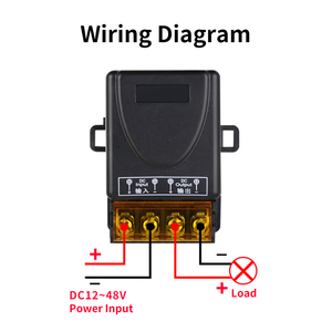 12V DC đơn kênh <span class=keywords><strong>RF</strong></span> không dây Relay module với điều khiển từ xa Transmitter cán mã Receiver + Transmitter Relais mô-đun - Product Image 4