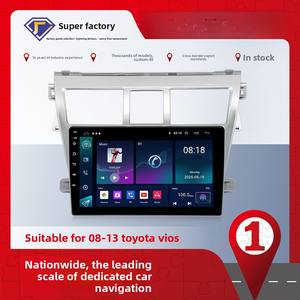 Autoradio adapté à <span class=keywords><strong>Toyota</strong></span> <span class=keywords><strong>Yaris</strong></span> Vios 2008-2013 Navigation Android Bluetooth <span class=keywords><strong>Image</strong></span> <span class=keywords><strong>de</strong></span> recul Carplay - Product Image 2