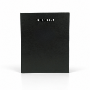 Carpeta de Presentación de Cuero PU Premium con Logotipo Personalizado, Carpeta de Anillas de 6 Anillos, Fabricante OEM ODM - Product Image 1