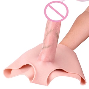 FAAK-G1212 Pantalones con Pene Simulado, Funda para Pene de Silicona Líquida para Alargamiento y Engrosamiento, Venta al Por Mayor - Product Image 3
