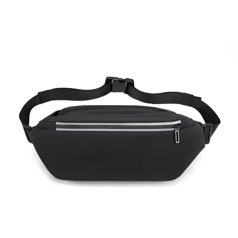 New Arrival Men's Waterproof Belt Bag Custom Sling Bag Shoulder Back Pack Outdoor Sports Running Waist Bag