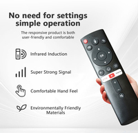 Model MK27-18 Mouse Terbang Versi Suara dengan Lampu Latar Android Smart Wireless Flying Mouse Voice Remote Control, Promo Panas