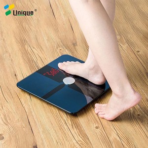 Unico peso corporeo domestico bilance digitale in vetro ad alta precisione bilancia elettronica bluetooth grasso corporeo - Product Image 3