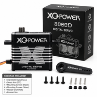 Nuevo Servo Digital sin Núcleo XQ-POWER XQ-8060D 2026 de 62 kg, Impermeable IP67, 8.4V, Carcasa de Aluminio CNC para Drones de Fotografía Aérea