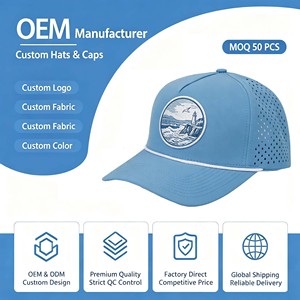 Gorra Personalizada de Alta Calidad con 7 Paneles de PVC, Logotipo Cortado con Láser, Perforada en Rosa Intenso, Gorra Plana de Hip Hop, Gorras de Lujo con Cierre a Presión - Product Image 1