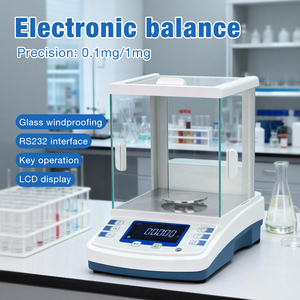 Bilancia Analitica di Alta Precisione da Laboratorio 100g/0,1mg con Calibrazione Esterna per Uso in Laboratorio e Ricerca - Product Image 3