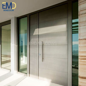 Puerta de Vidrio y Aluminio Residencial, Puertas Francesas Exteriores con Persianas - Product Image 5
