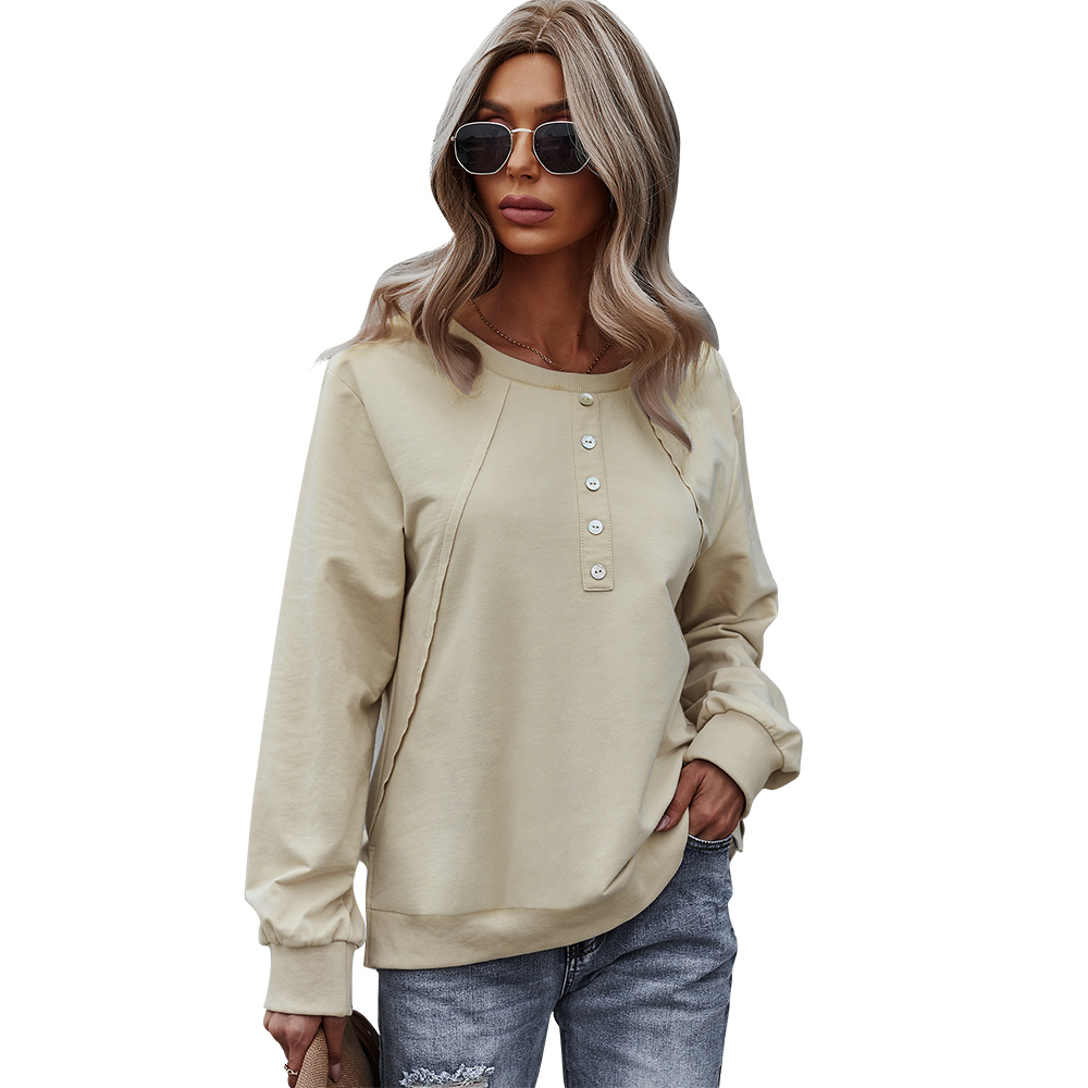 PRETTY STEPS 2021 PSD2122050 Women Hot Sale Winter Long Sleeve Casual Loose Pullover Knit Tops Ladies Shirts