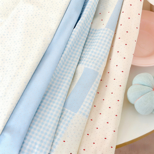 Tela <span class=keywords><strong>de</strong></span> Algodón Tejida <span class=keywords><strong>de</strong></span> Alta Calidad, Suave, 40S, Ecológica, 100% Algodón, para Manualidades, Ropa <span class=keywords><strong>de</strong></span> Muñecas, Bolsos, Accesorios para el Cabello y Ropa para el Hogar - Product Image 1