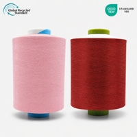 Fil de polyamide teint torsadé haute ténacité 100% Nylon 6 DTY 70D/24F pour le tricotage