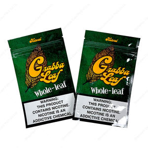 3サイドシール葉包装タバコポーチシガー保湿ジップロックバッググラビア印刷リサイクル可能 - Product Image 3