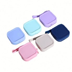 Premium Mini Silicone Wallets With Zipper Cute <b>Pouch</b> Style Women and <b>Men</b> Portable Coin Purses for Money Storage - Product Image 2